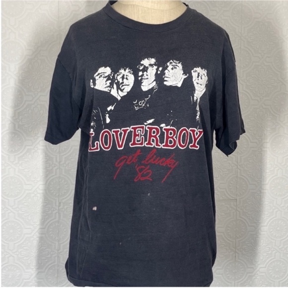 Vintage Lover Boy Tee Other - Vintage 1984 Lover Boy Concert T-Shirt